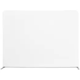 Double Sided Fabric Tube System Display - 3m x 2.25m Unbranded Front